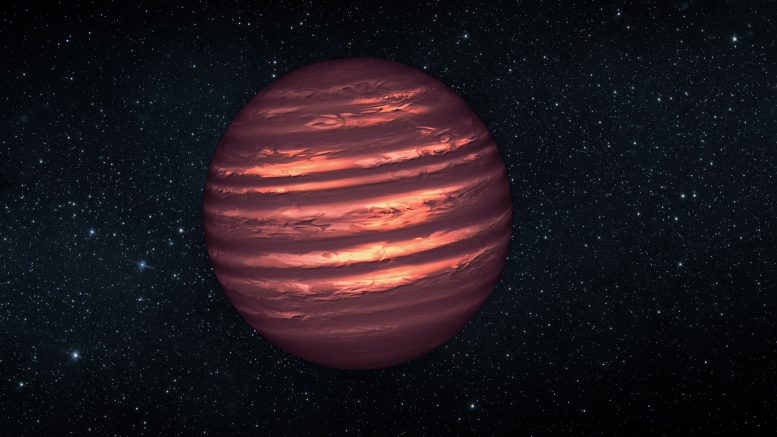 Planetary Scientists Spot Stripes on Brown Dwarf