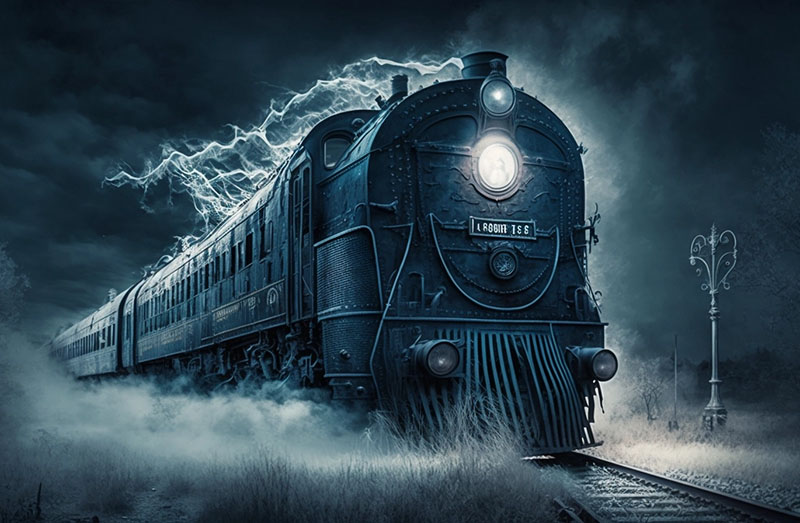 Terrifying 'Ghost Train' Reported by Police Officers in Derbyshire
