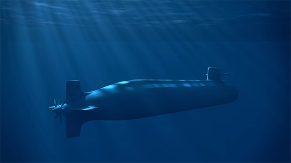 US Submarine Strikes Unknown Object