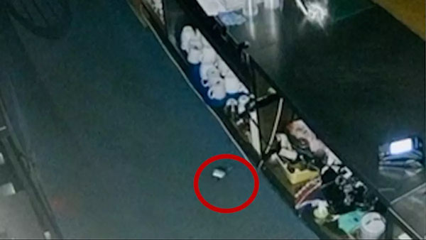 CCTV Captures Milk Jug 'Thrown' at 'Haunted' Tea Room
