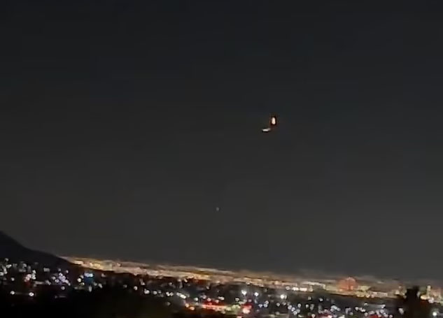 Another 'UFO' is Spotted Flying over Las Vegas