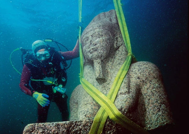 Mysterious Temple and Treasure Found in 'Egyptian Atlantis'