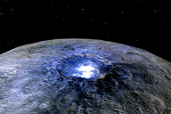Dwarf Planet Ceres Has Ocean of Salt Water Beneath Its Surface