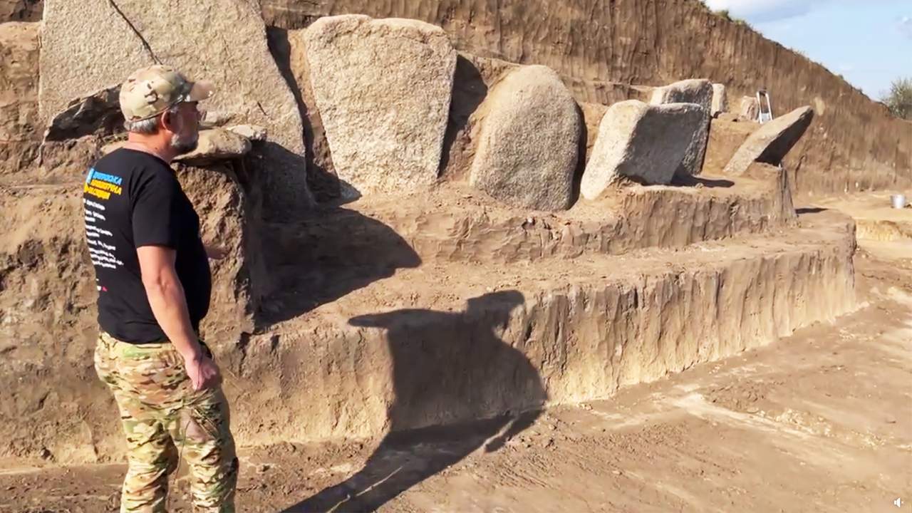 Ancient Megalithic Monument Discovered in the Ukraine