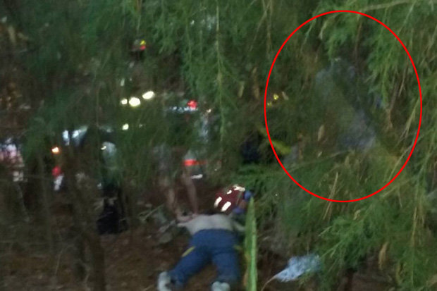 Does This Photo Reveal a Guardian Angel Hovering Over Crash Victim?