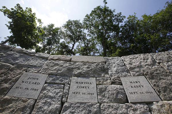 New Memorial Remembers Victims of the Salem Witch Trials