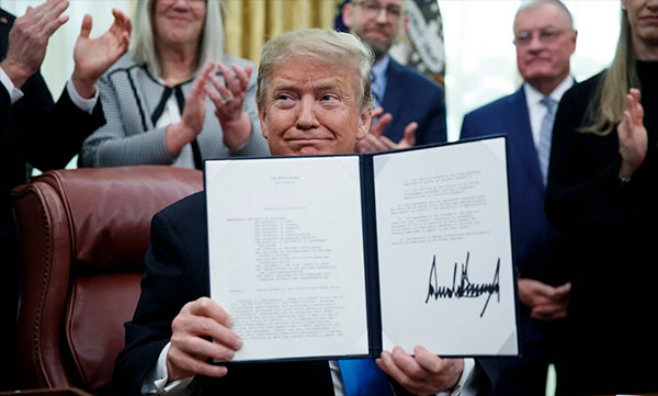 Donald Trump Officially Signs 'Space Force' Legislation