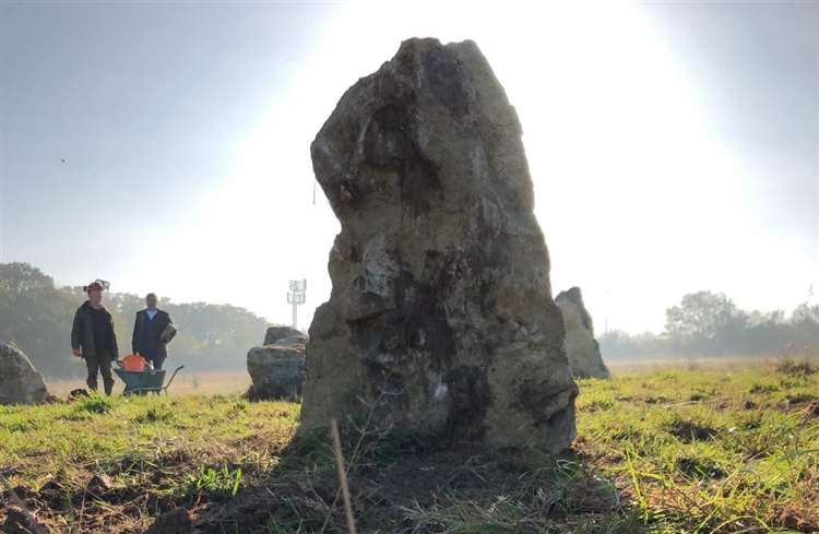New Stone Circle Erected in England as 'Symbol of Permanence'