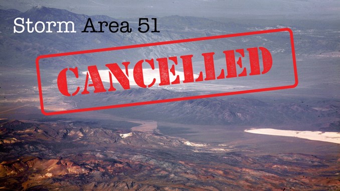 'Storm Area 51' Page Removed by Facebook for Violating 'Community Standards'