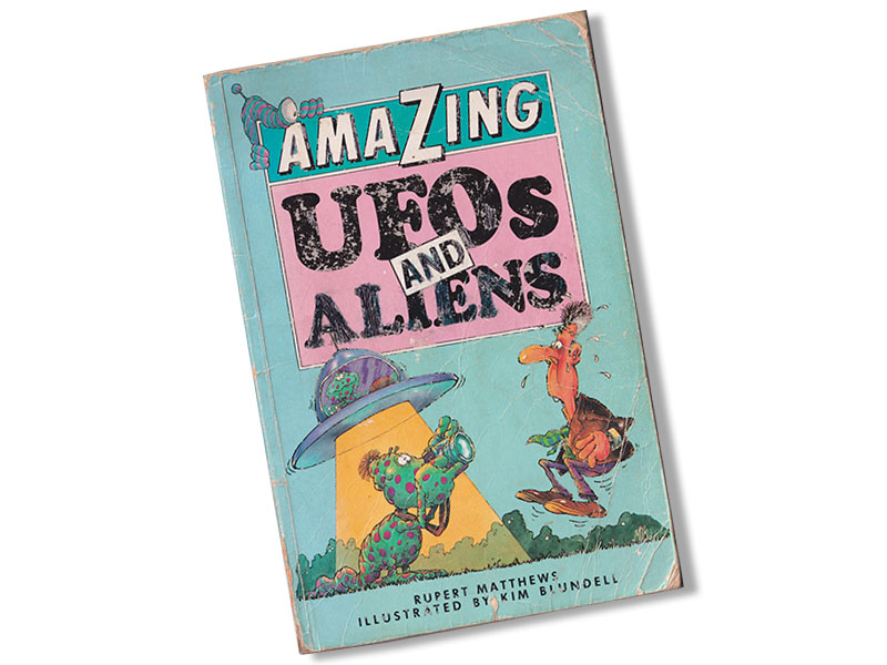 Amazing UFOs and Aliens book cover