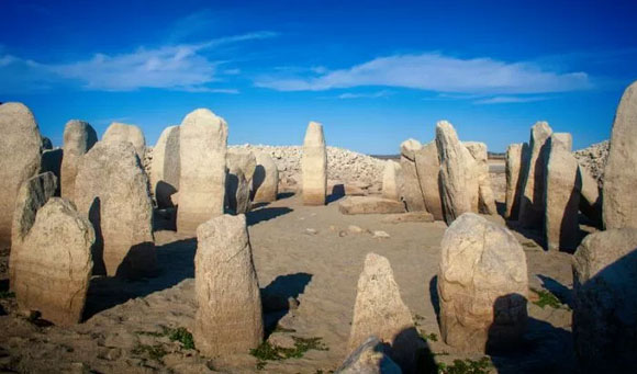 'Spanish Stonehenge' Emerges after Drought Dries up Reservoir