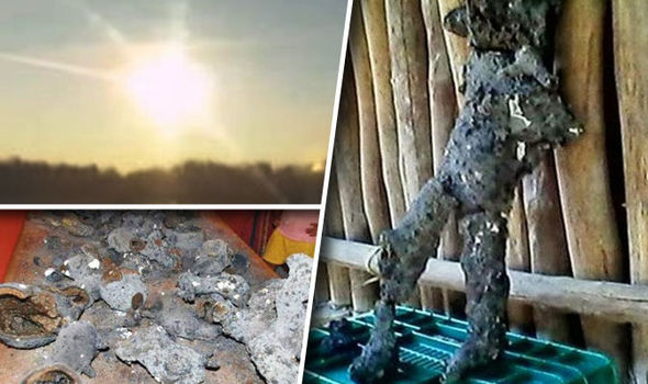 Charred Corpse of 'Alien' Found at Site of Otherworldy Impact