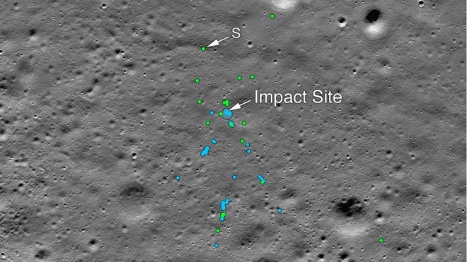 NASA Finally Locates Wreckage of Indian Moon Probe