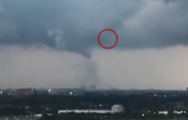 Mystery Bright Objects Appear as Tornado Hits Amsterdam