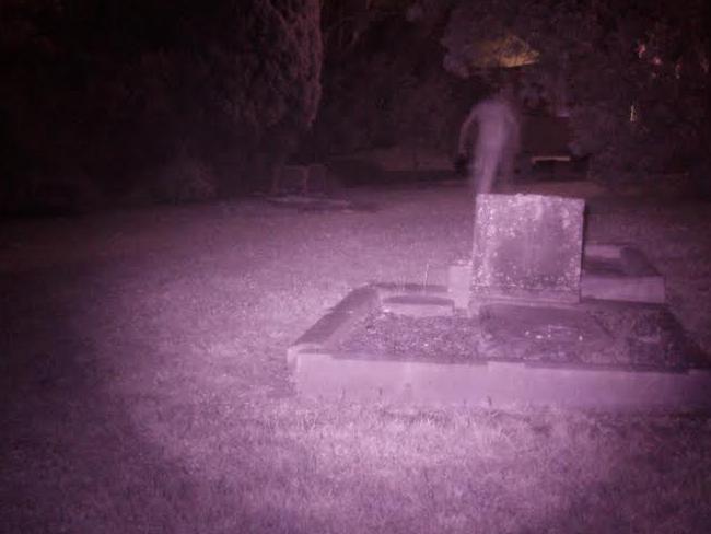 Ghostly Figure Captured on Camera at Cemetery