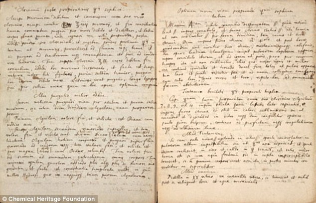 Isaac Newton's 'Philosopher's Stone' Recipe Rediscovered