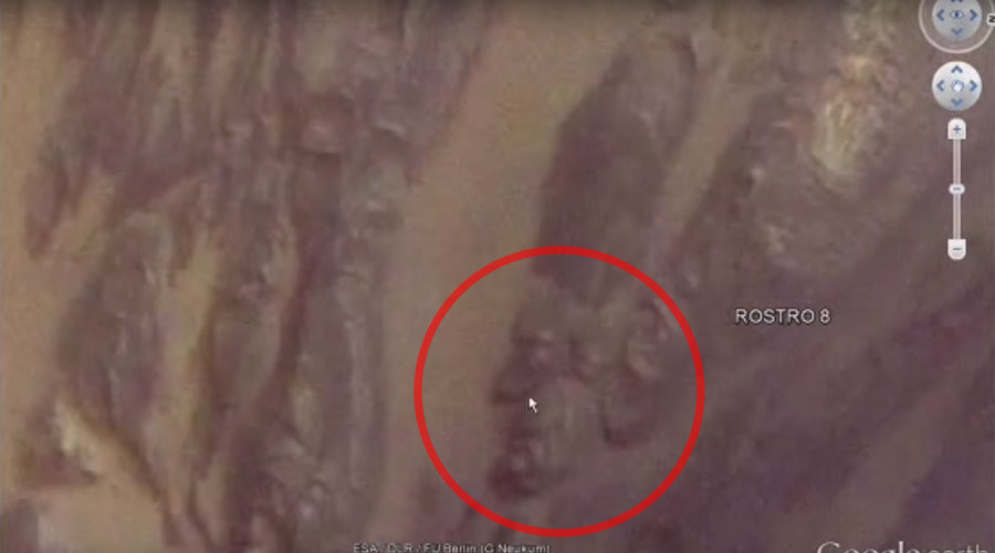 Abraham Lincoln Spotted on Mars?