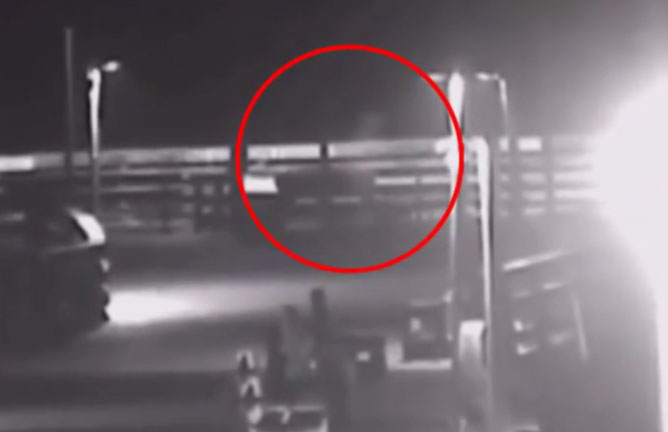 Legendary 'Gray Man' of Pawleys Island Captured on Live Feed?