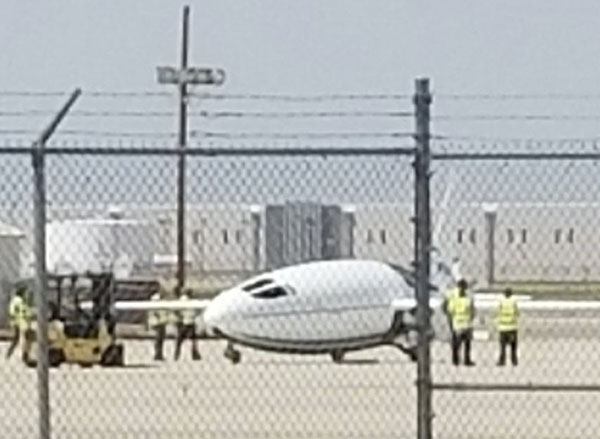 Mystery Airplane Photographed At California Airport