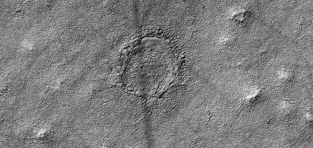 NASA Photographs Mysterious Circle on Mars