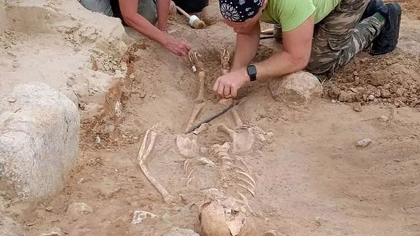 400-year-old 'Vampire Child' Found Buried with Padlocked Foot