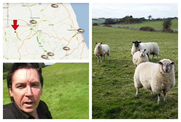 Did UFOs Abduct 1,500 Sheep from a Field in Lincolnshire?