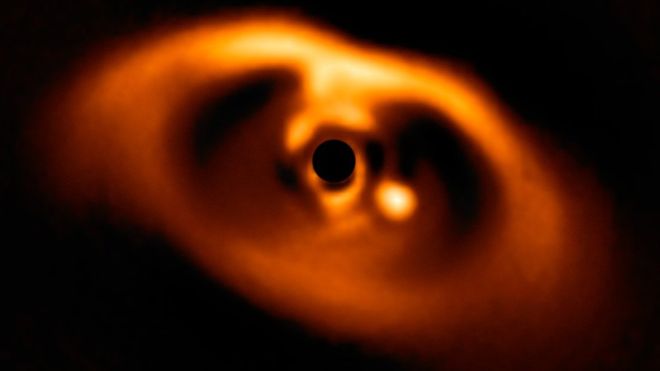 Newborn Planet Pictured for the First Time