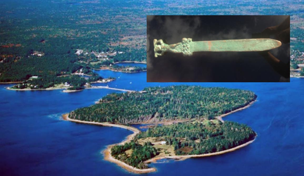 Oak Island Mystery Deepens after Roman Sword Discovery