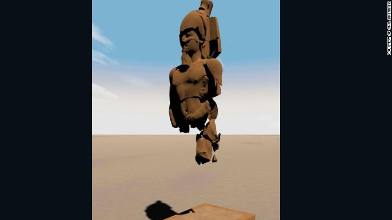 Colossal Statue of 'Forgotten' Pharaoh Brought to Life in 3D Images