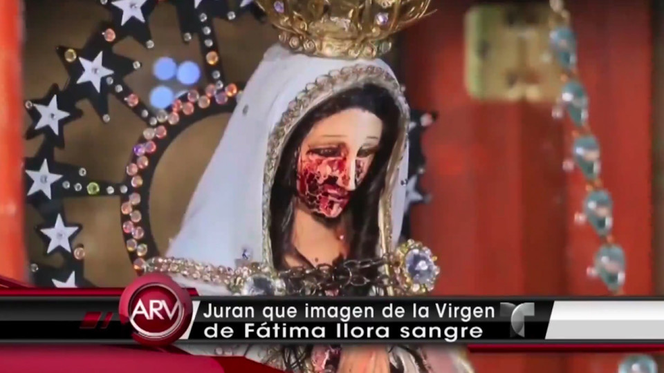 Mystery as Virgin Mary Statue 'Cries Blood' in Mexico