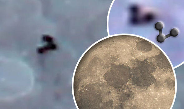 Bizarre 'UFOs' Filmed Crossing Surface of the Moon