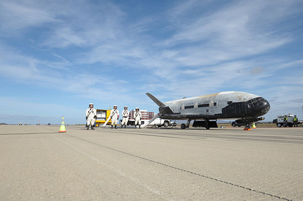 Mystery Space Plane Lands After Record Two Years in Orbit