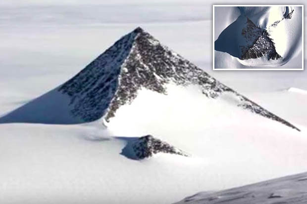 Antarctic 'Pyramid' Discovered on Google Earth