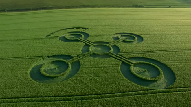 New Crop Circles Captured in HD Drone Footage