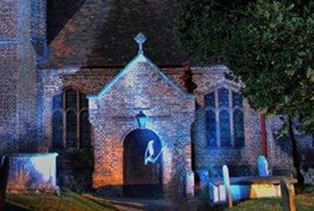 Spooky Photo Shows 'Ghost' at Ruscombe Church