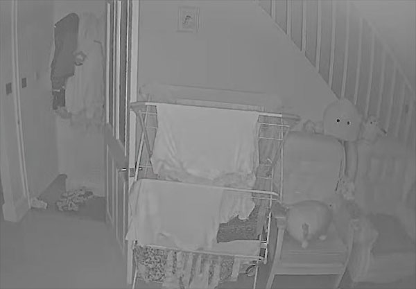 British Father Records 'Paranormal Activity' in His Home?