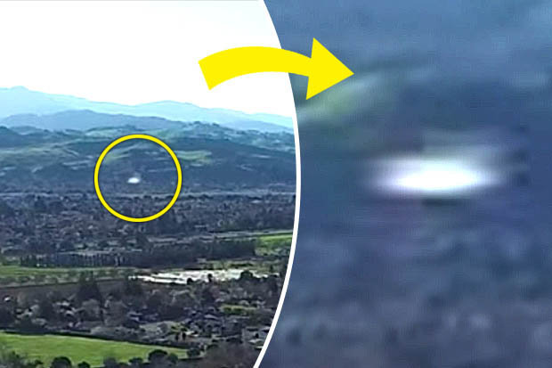 Mysterious White 'UFO' Caught in Silicon Valley Drone Footage