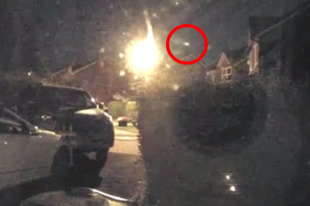 'UFO' Caught on Homeowner's CCTV Footage