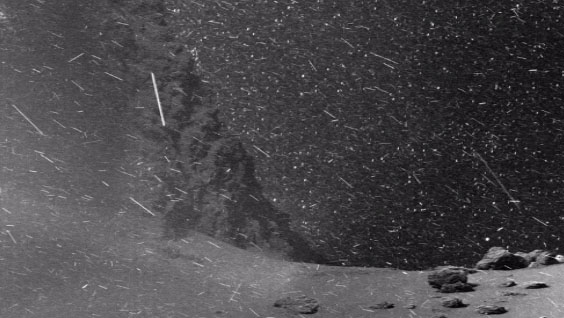 Amazing Animation from the Surface of a Comet Released by ESA