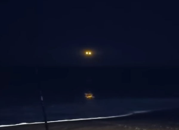 Fisherman Captures Video of Mysterious Lights over Dark Atlantic