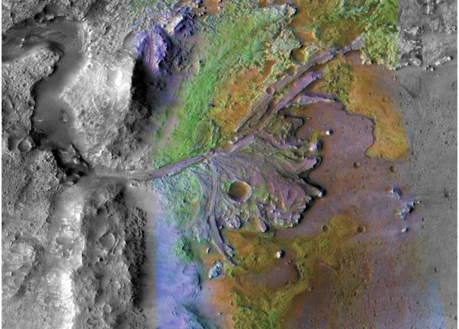 NASA 2020 Robot Rover to Target 'Lake' Crater in Search for Life