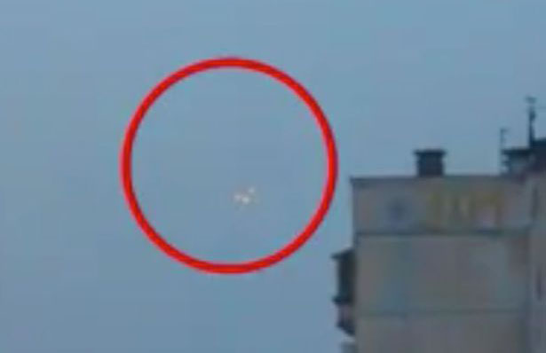 Triangular UFO Seen Hovering Above Vladimir Putin's Home City