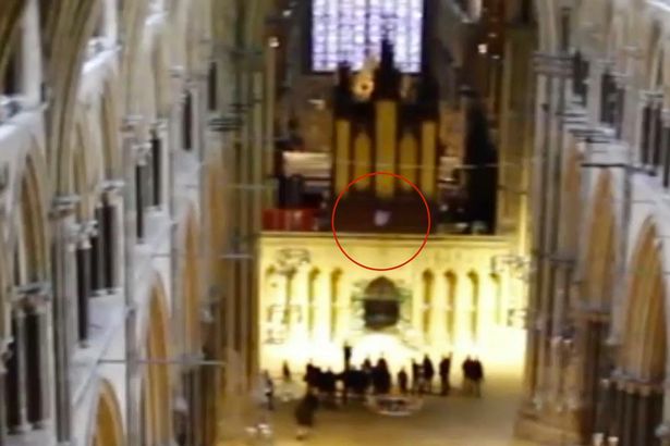 Spooky Footage Shows 'Ghost-Like' Object Floating in Cathedral