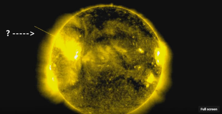 Does This NASA Photo Show Aliens Sucking Energy from the Sun?