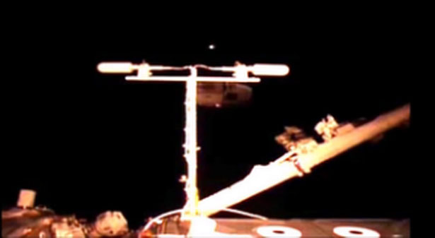 'UFOs' Recorded Flying Close to International Space Station