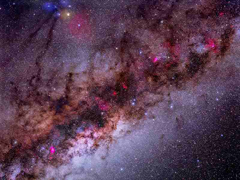 Colossal Mystery Object Observed at Milky Way Center