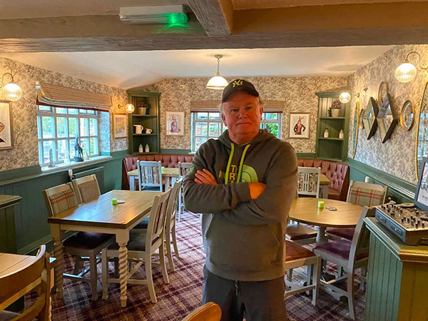 Landlord of Village Pub Claims Ghost Is 'Out to Get Him'