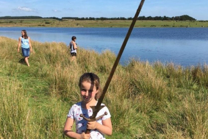 Schoolgirl Discovers 'King Arthur's Legendary Excalibur'