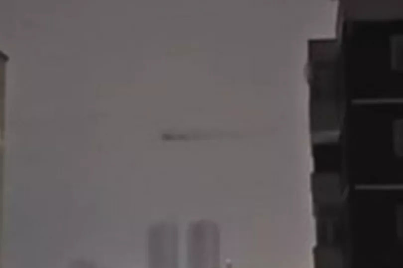 UFO-like Trio of Objects Recorded in Iraq