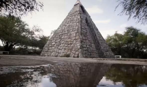 Farmer Builds Giant Pyramid on the 'Orders of an Alien'